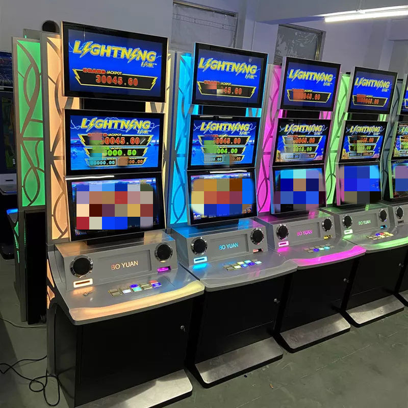 43“ Touchscreen van het de Groevenvermaak van Brandverbindingen de Machines Zwarte Kleur