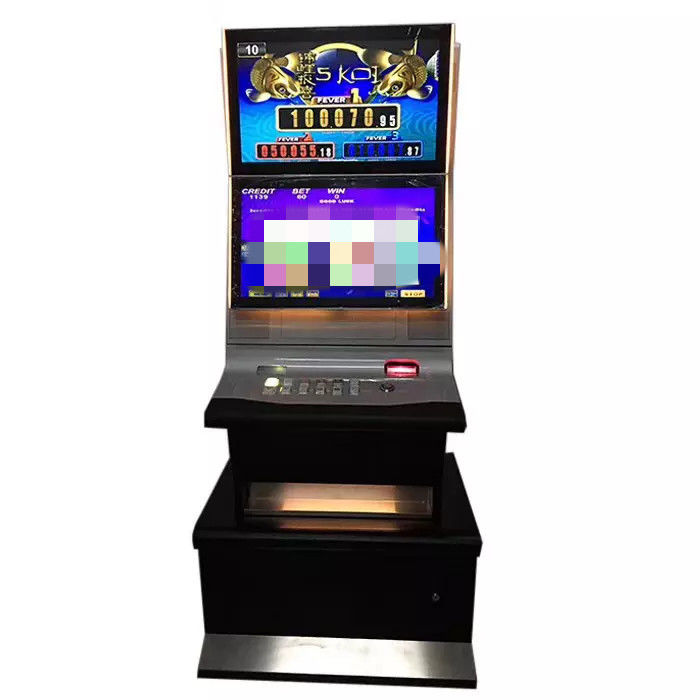 De meertalige Praktische Zwarte Kleur van Arcade Fishing Game Machine Sturdy