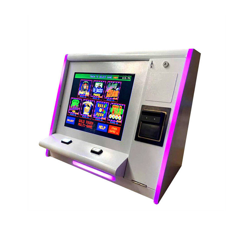 Duurzame Veelkleurige Pot van Gouden Pookmachine, 2 in 1 Vaardigheid Bingo Arcade Machine